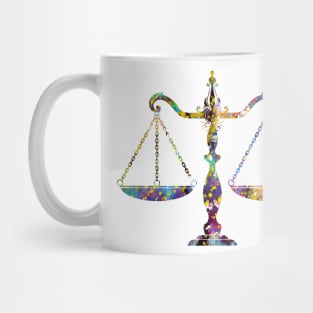 Scales of Justice Mug